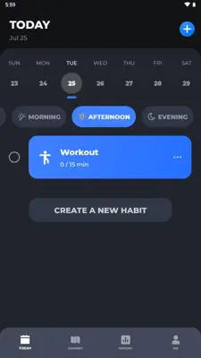 Habit Tracker android App screenshot 0