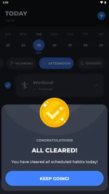 Habit Tracker android App screenshot 2